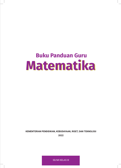 Buku Panduan Guru Matematika untuk SD/MI Kelas III
